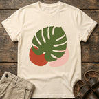 Monstera Abstract Art T-Shirt