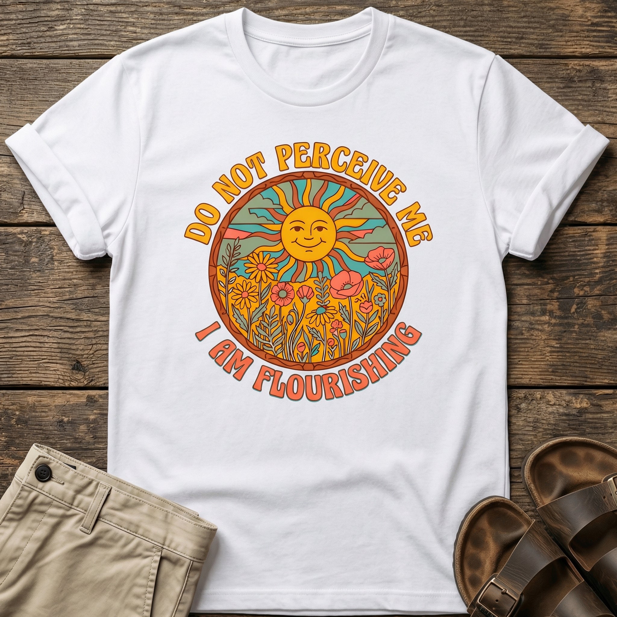 Do Not Perceive Me I Am Flourishing T-Shirt