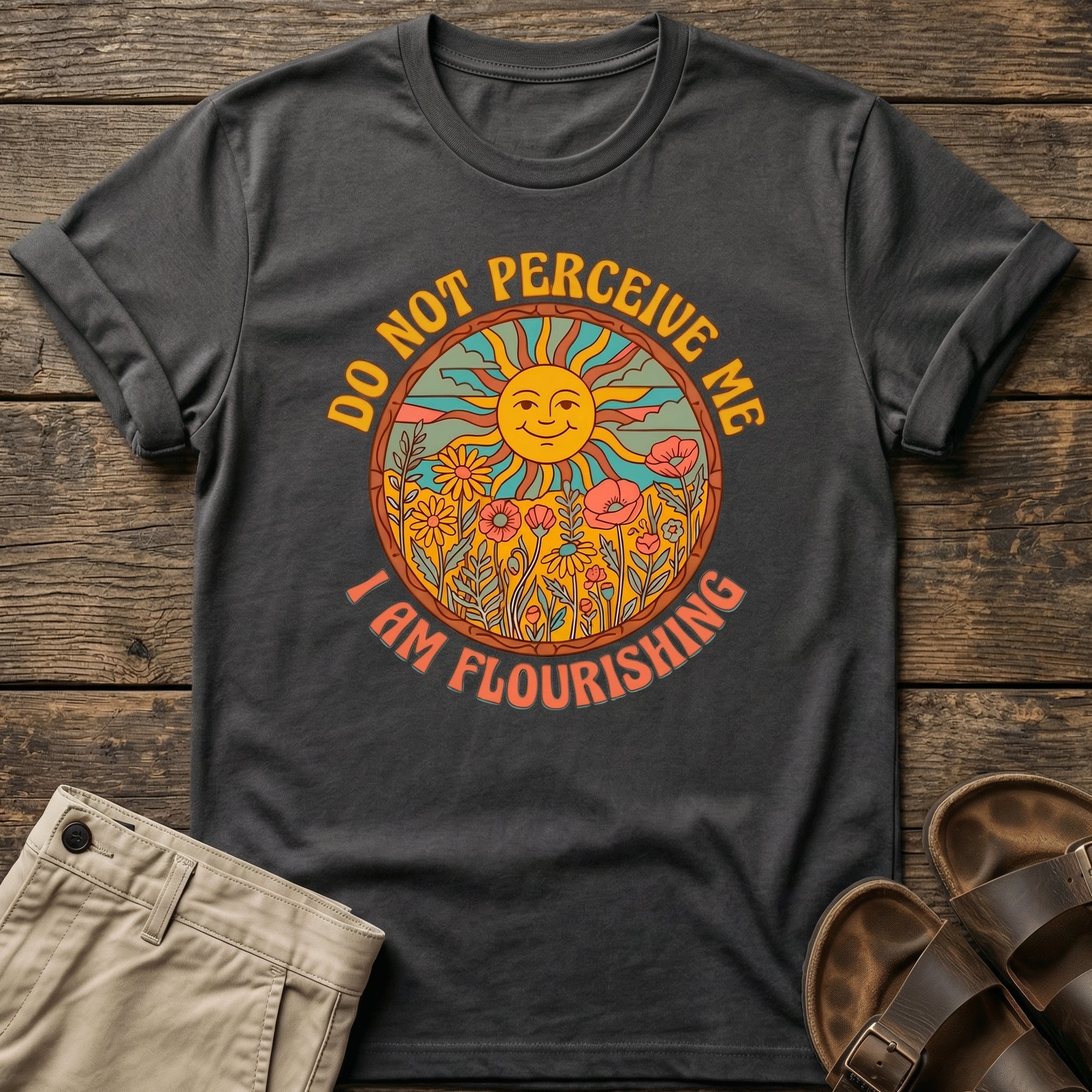 Do Not Perceive Me I Am Flourishing T-Shirt