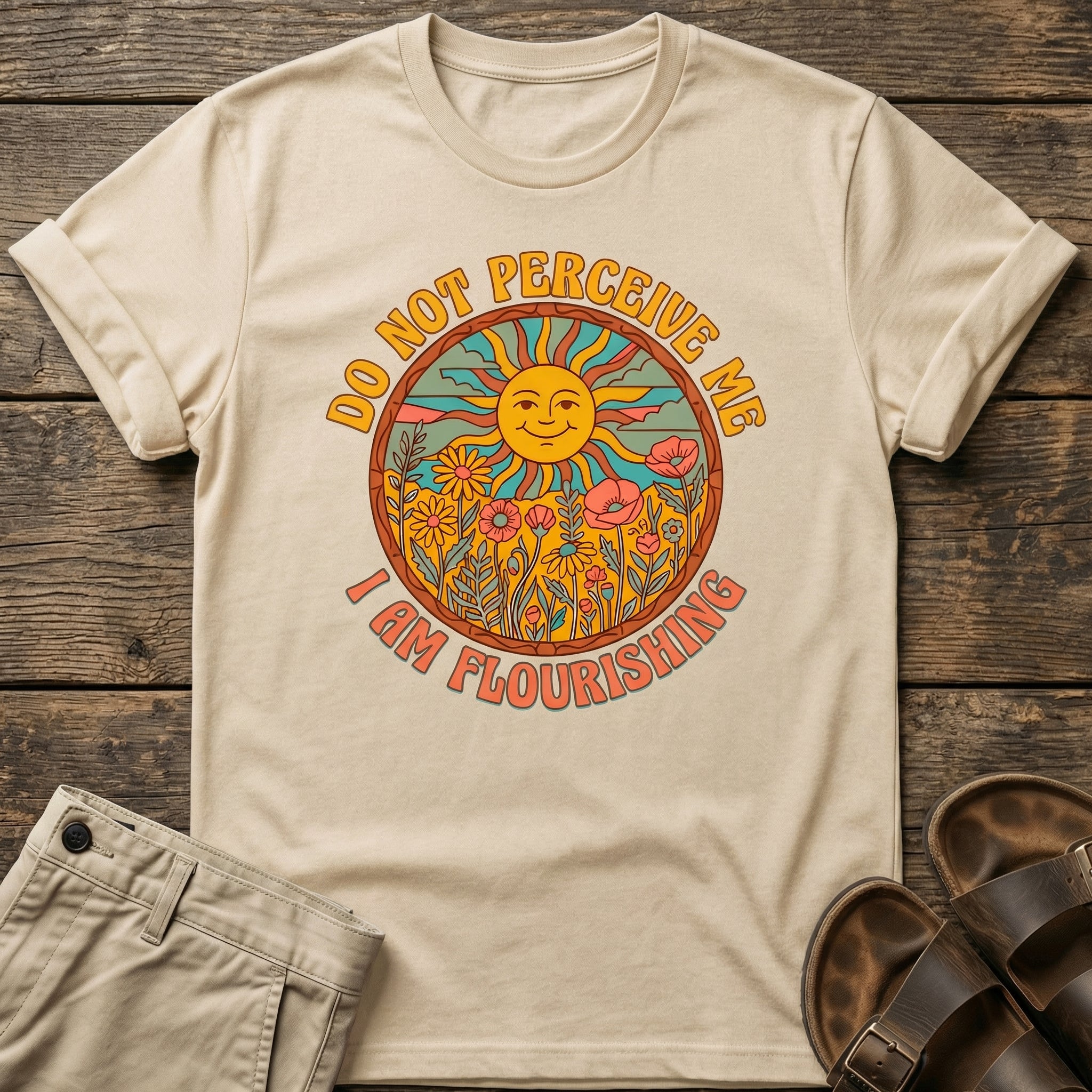 Do Not Perceive Me I Am Flourishing T-Shirt
