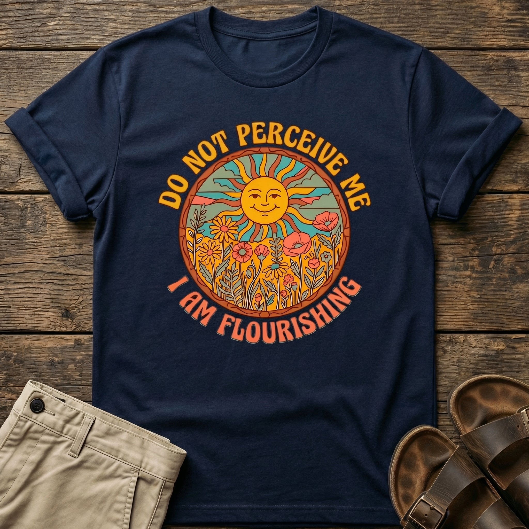 Do Not Perceive Me I Am Flourishing T-Shirt