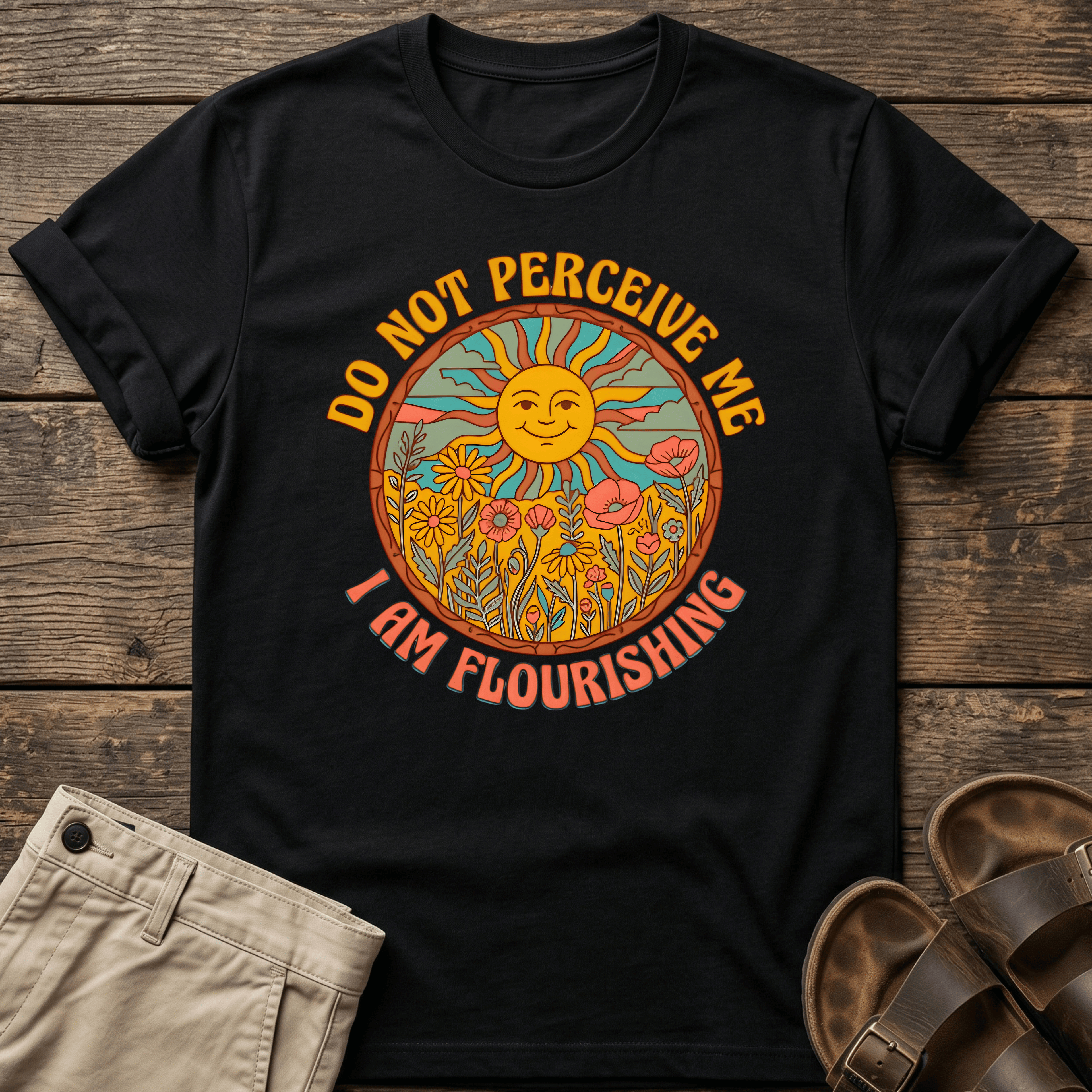 Do Not Perceive Me I Am Flourishing T-Shirt