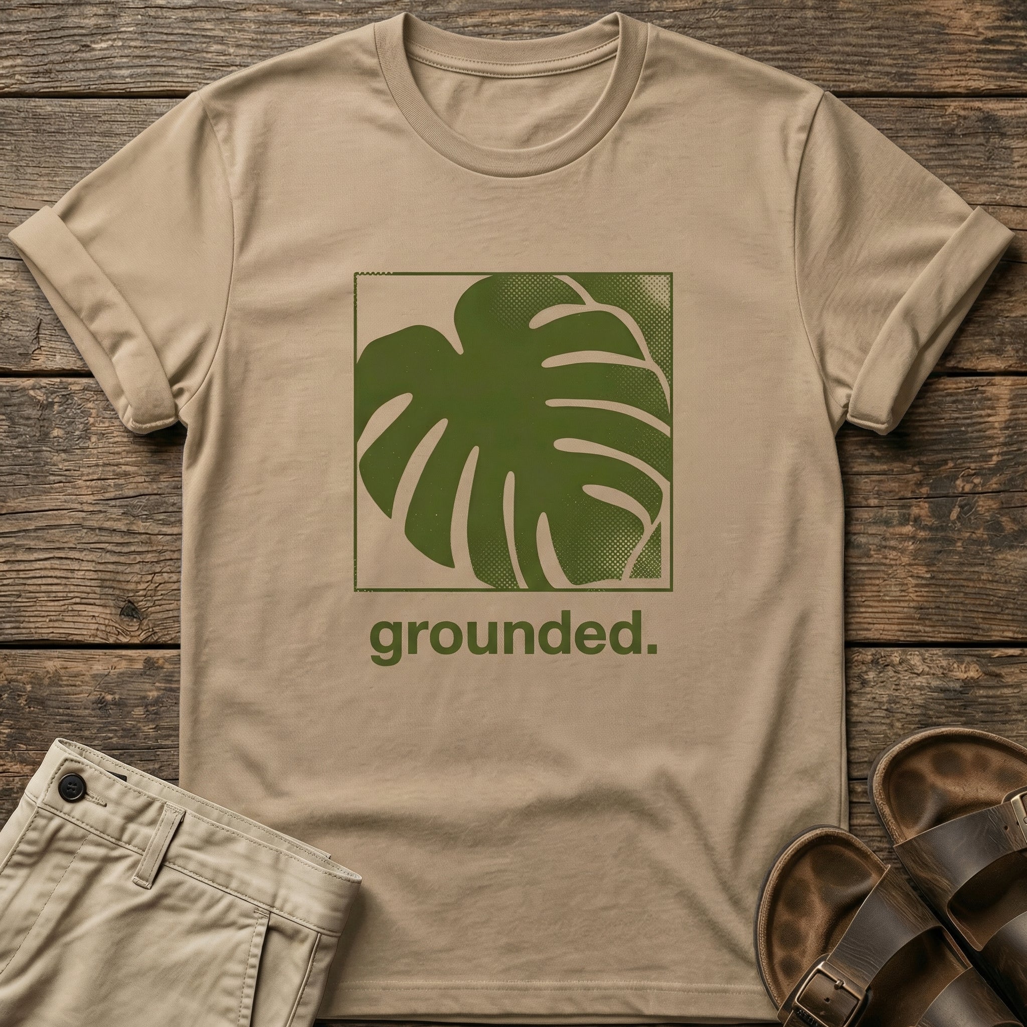 Grounded Monstera T-Shirt