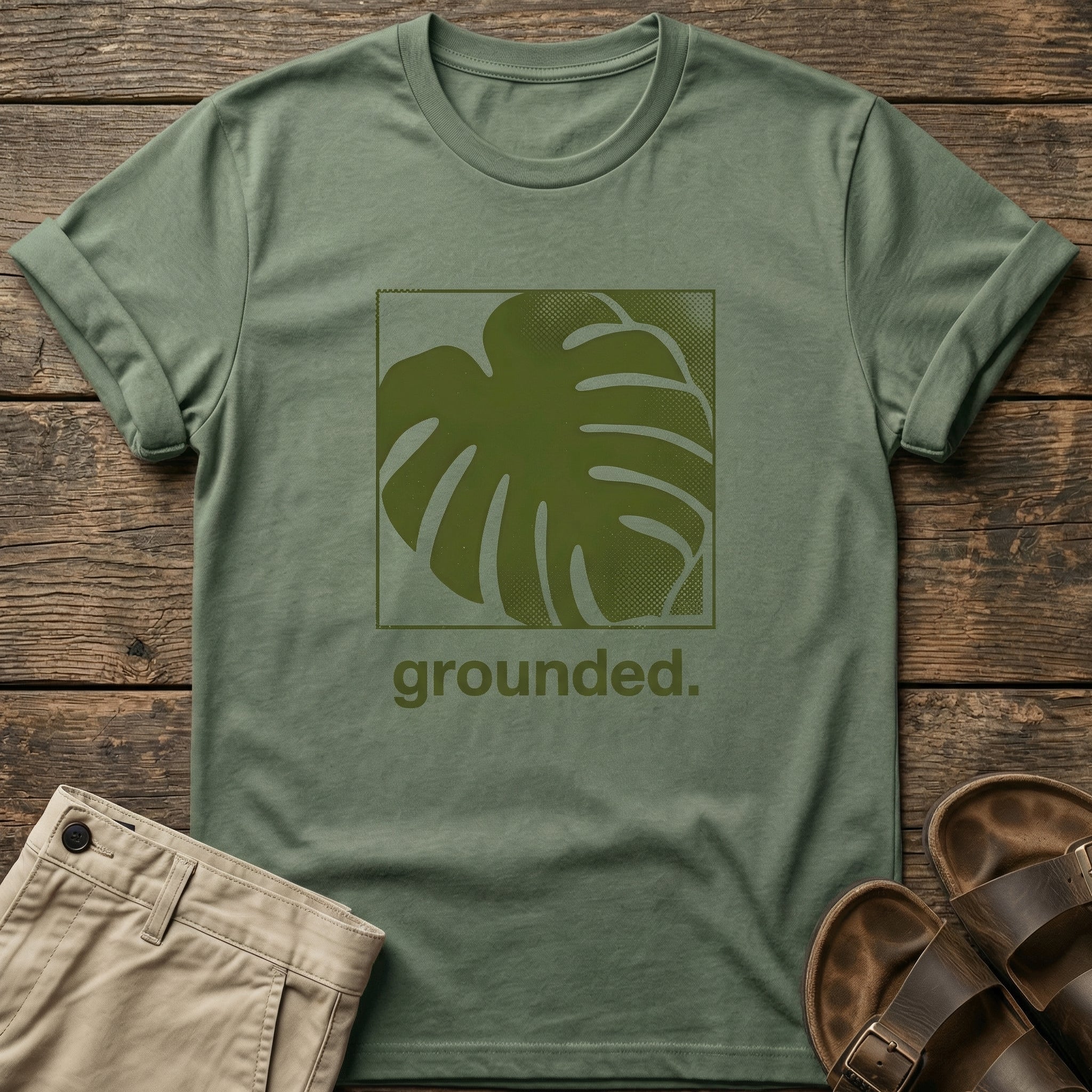 Grounded Monstera T-Shirt