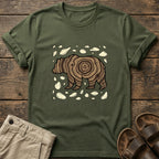 Woodgrain Bear T-Shirt