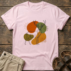 Abstract Earth Tone Deer T-Shirt