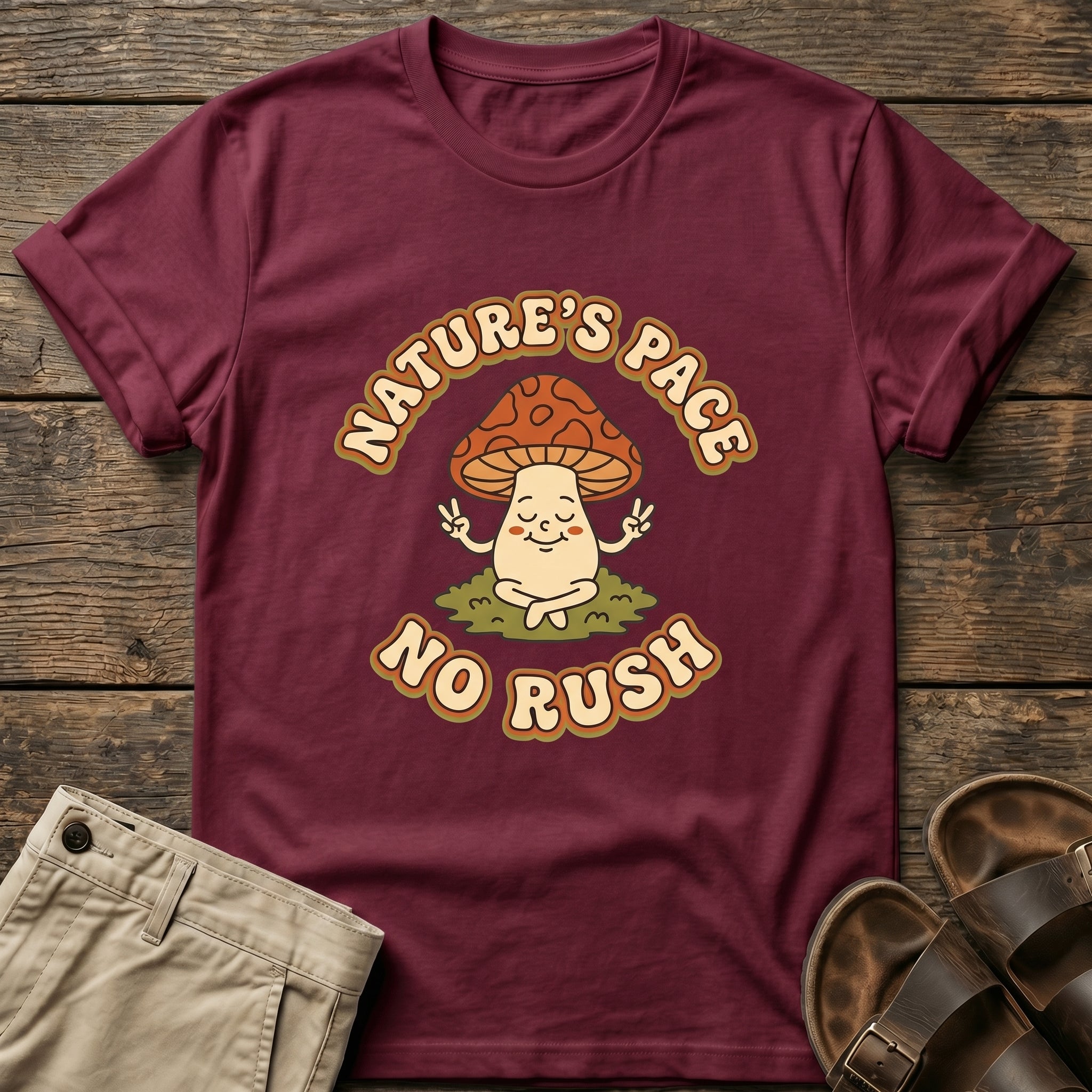 Nature's Pace Mushroom T-Shirt