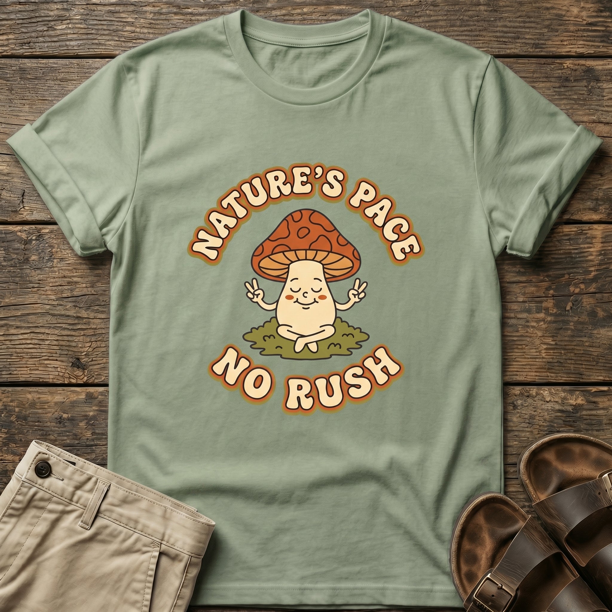Nature's Pace Mushroom T-Shirt