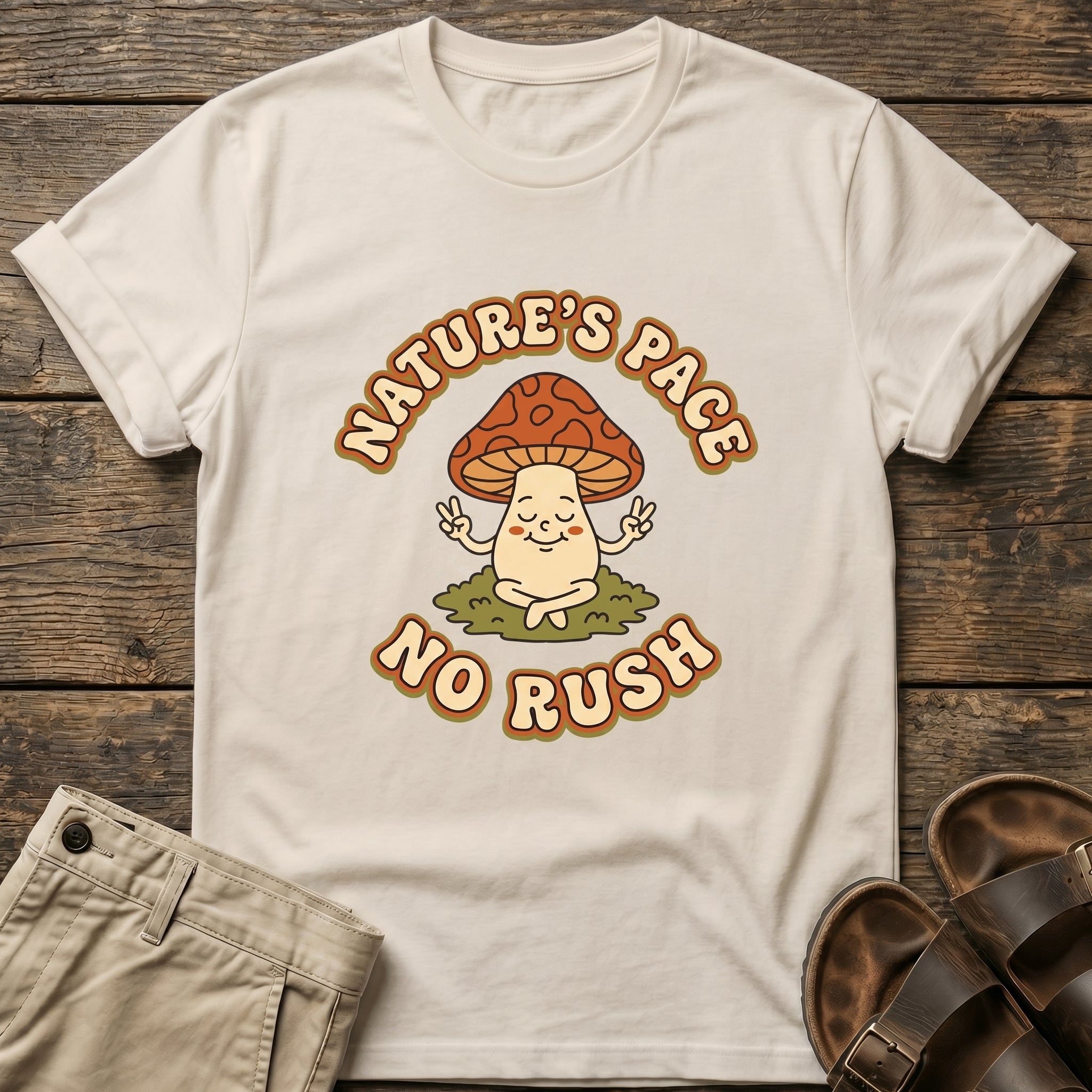 Nature's Pace Mushroom T-Shirt