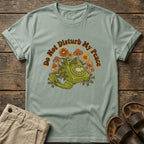 "Do Not Disturb My Peace" Floral Telephone T‑Shirt