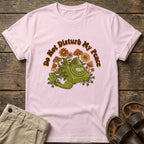 "Do Not Disturb My Peace" Floral Telephone T‑Shirt