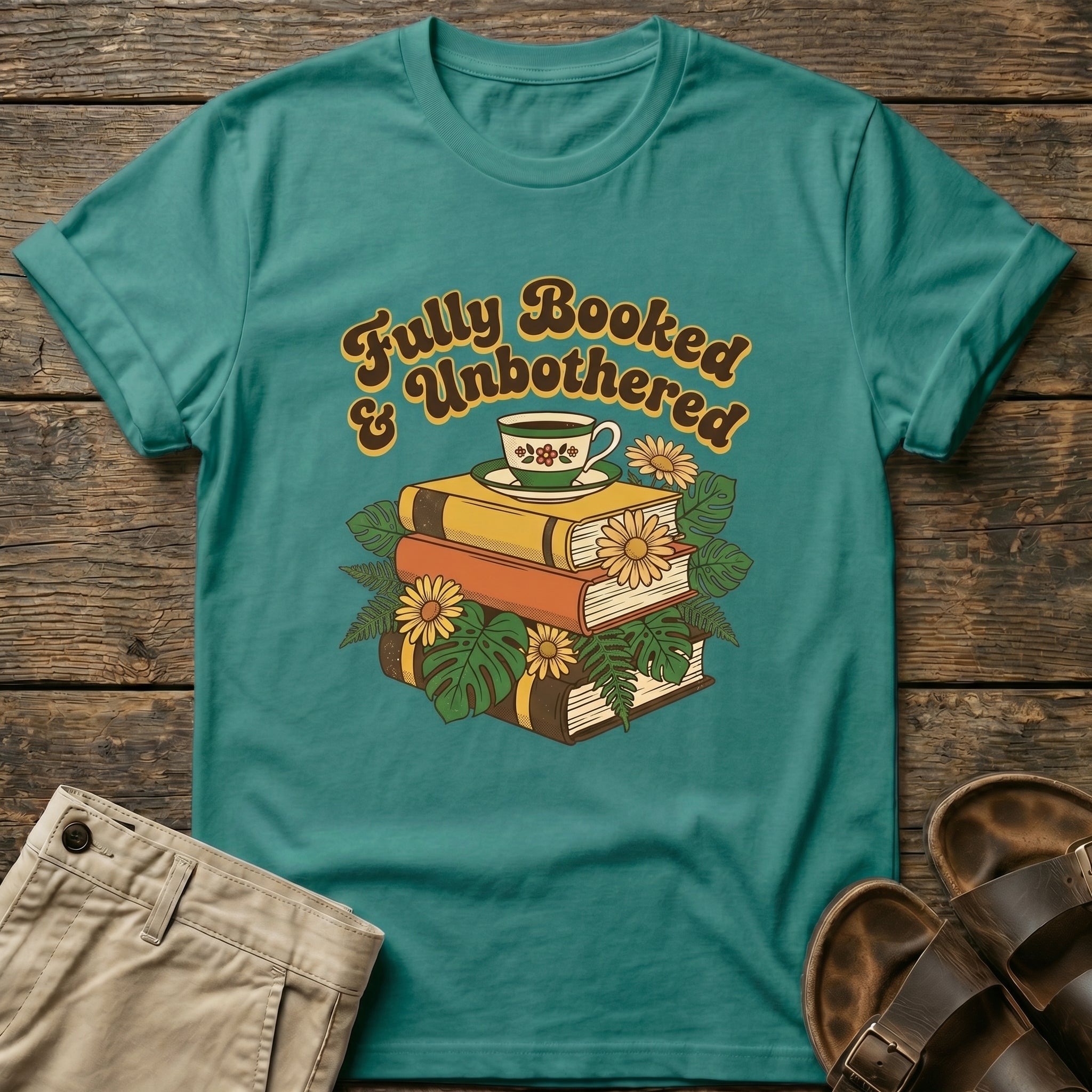 "Fully Booked & Unbothered" T-Shirt