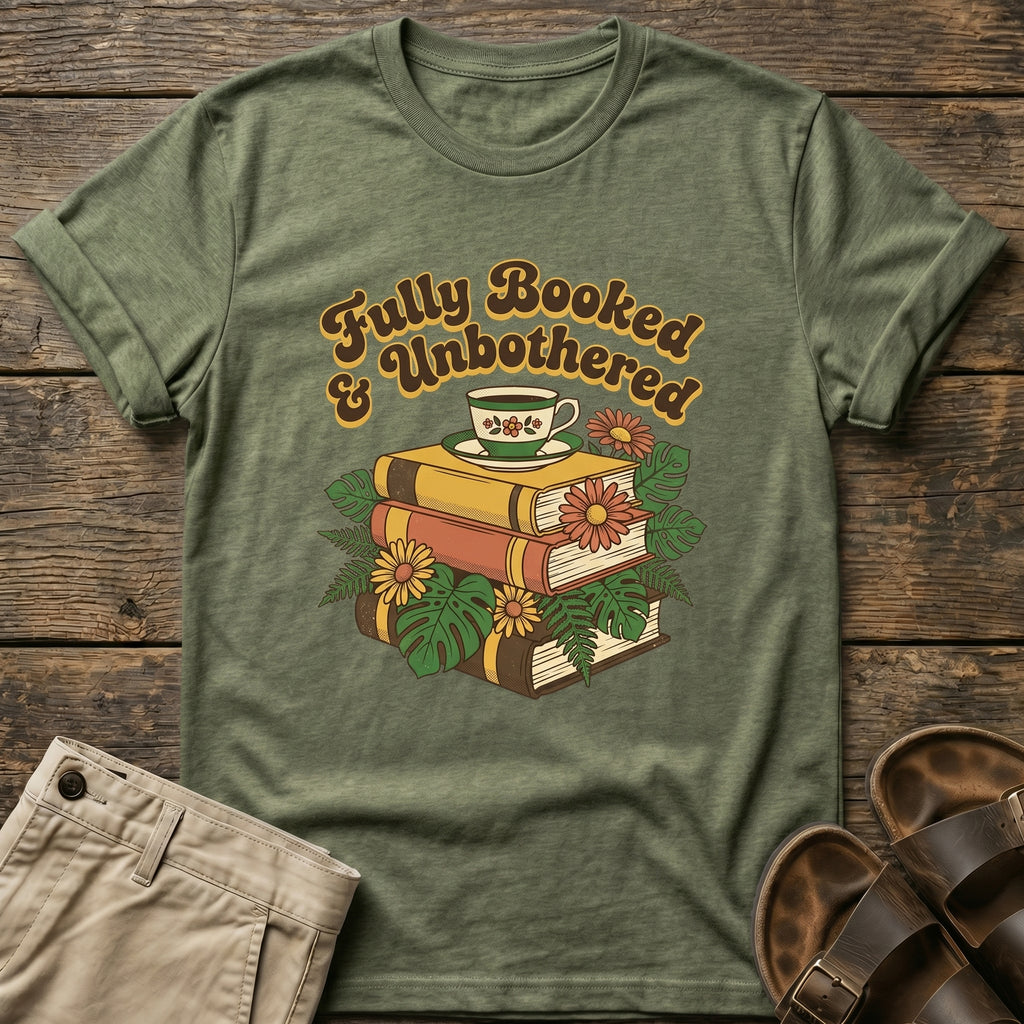 "Fully Booked & Unbothered" T-Shirt