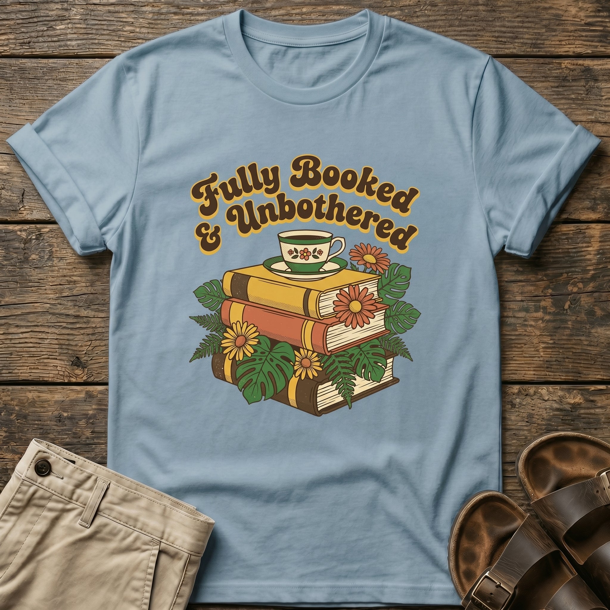 "Fully Booked & Unbothered" T-Shirt