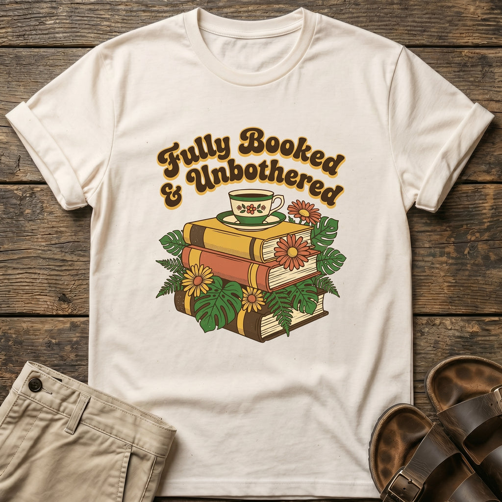 "Fully Booked & Unbothered" T-Shirt