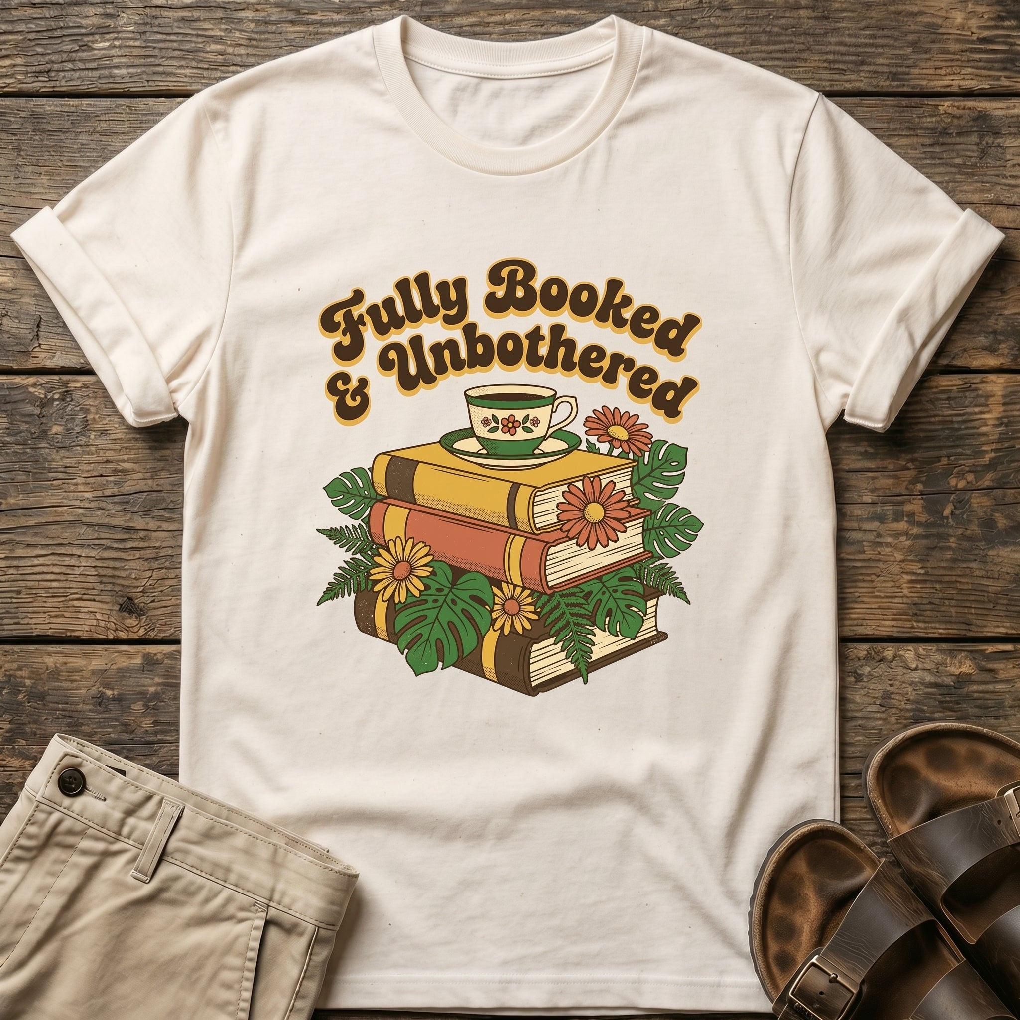 "Fully Booked & Unbothered" T-Shirt