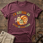 "I'd Rather Be Living at Snail's Pace" Snail T-Shirt