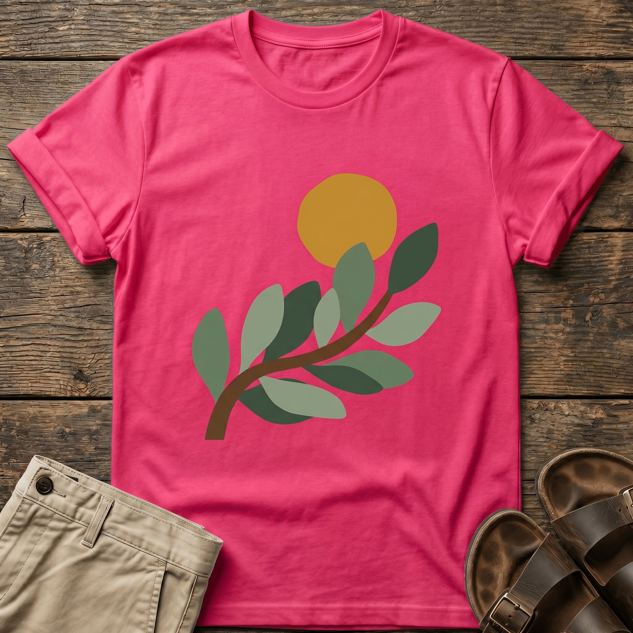Botanical Sun Branch T-Shirt