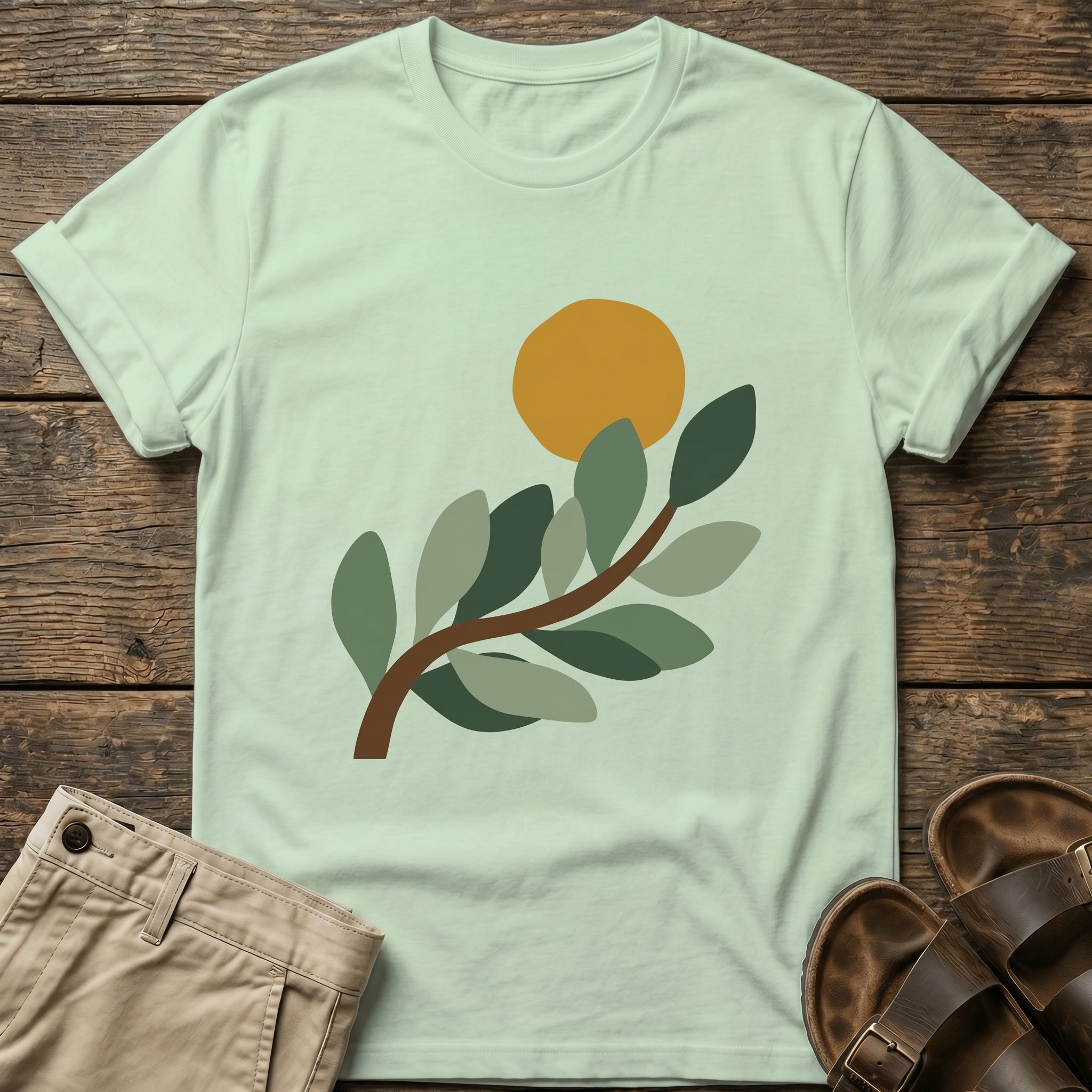 Botanical Sun Branch T-Shirt