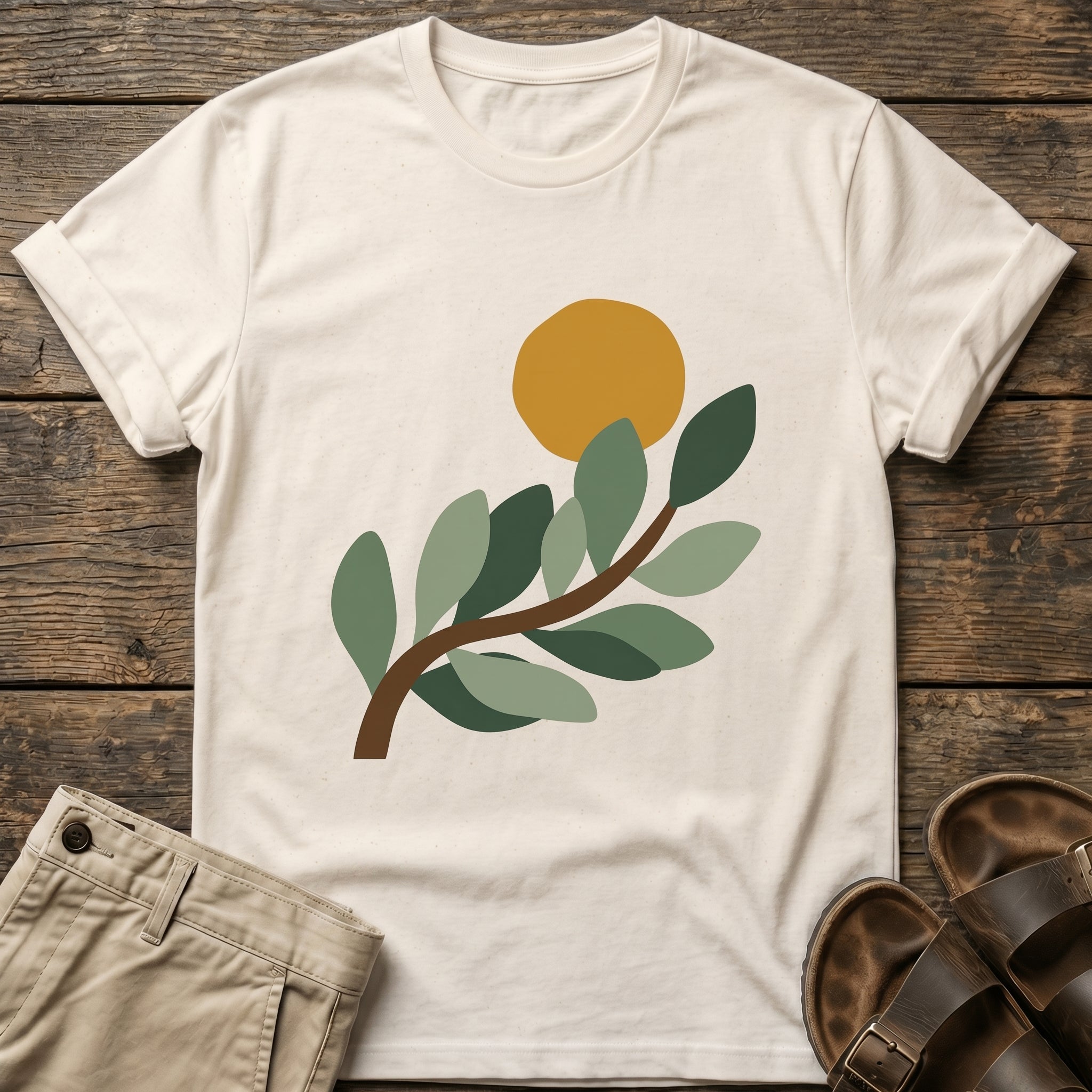 Botanical Sun Branch T-Shirt
