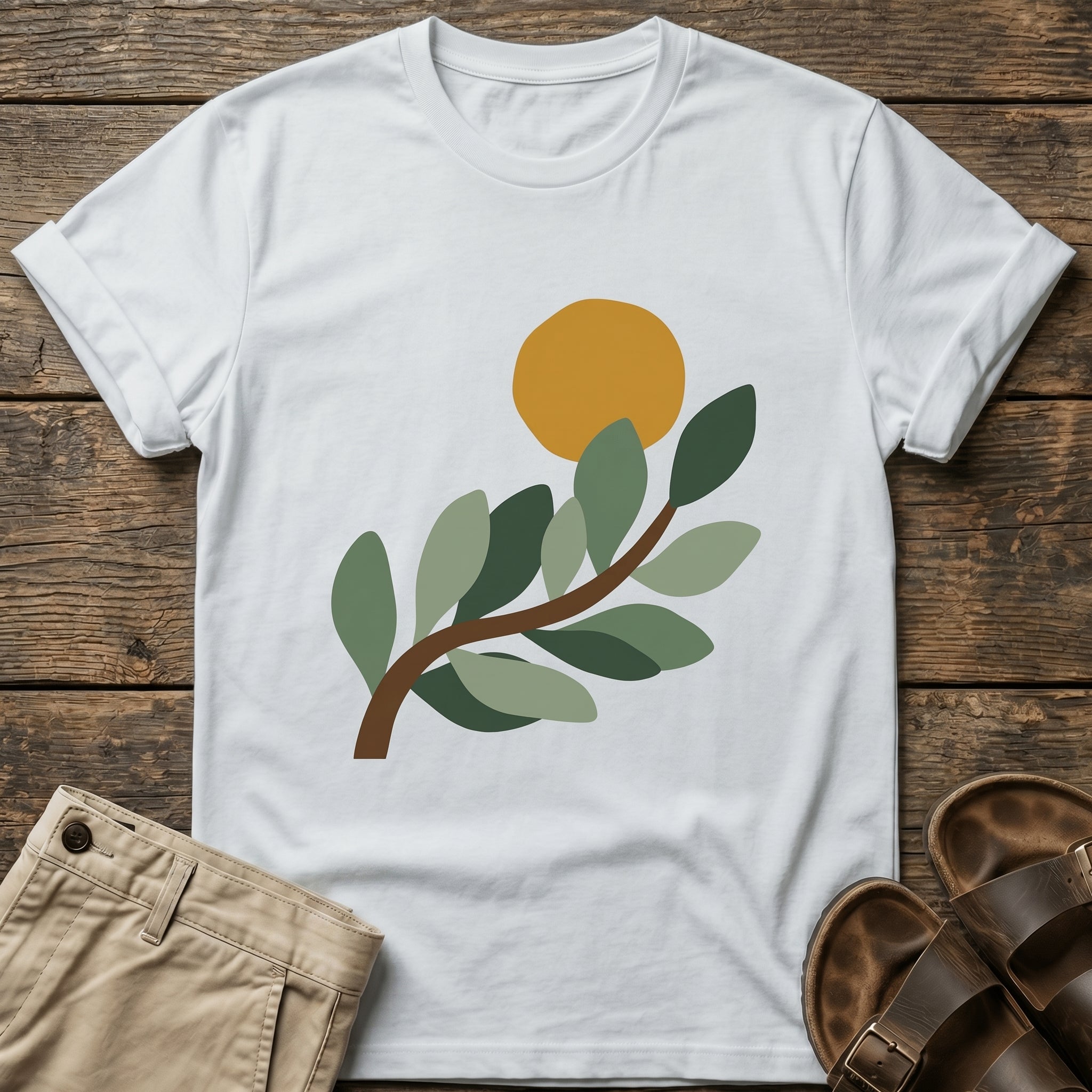 Botanical Sun Branch T-Shirt