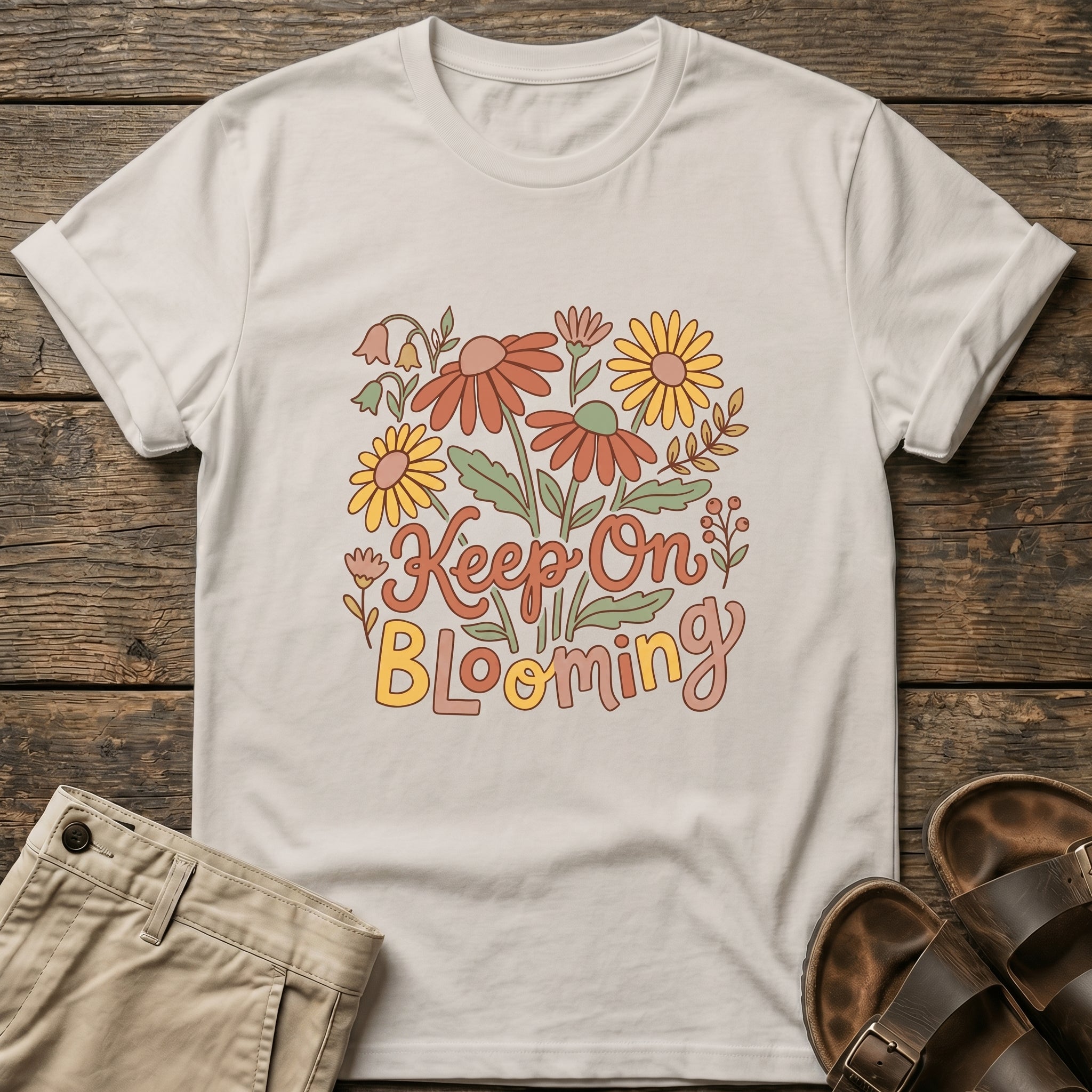 Keep On Blooming Floral T-Shirt
