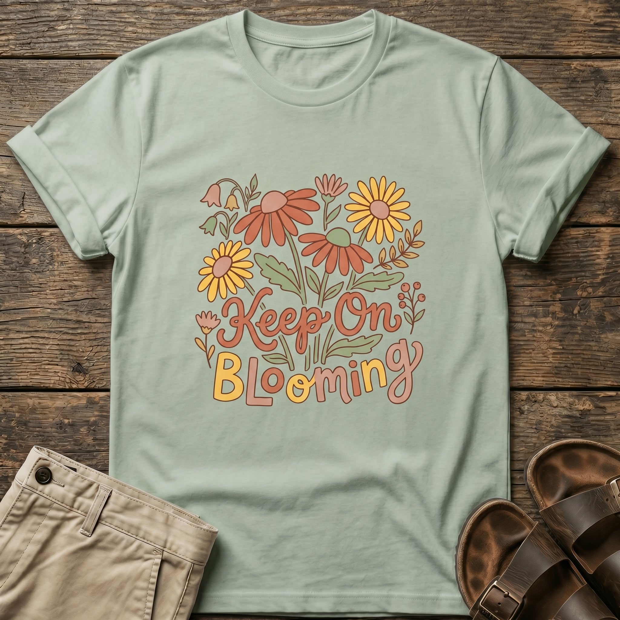 Keep On Blooming Floral T-Shirt