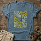 Tropical Leaf Botanical Graphic T-Shirt