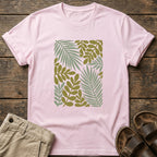 Tropical Leaf Botanical Graphic T-Shirt