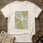 Tropical Leaf Botanical Graphic T-Shirt