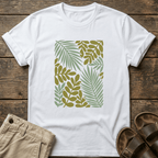 Tropical Leaf Botanical Graphic T-Shirt