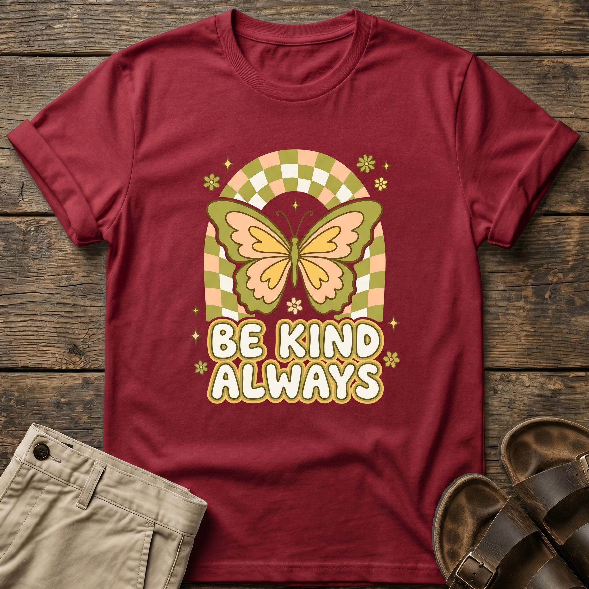 Be Kind Always Butterfly T-Shirt