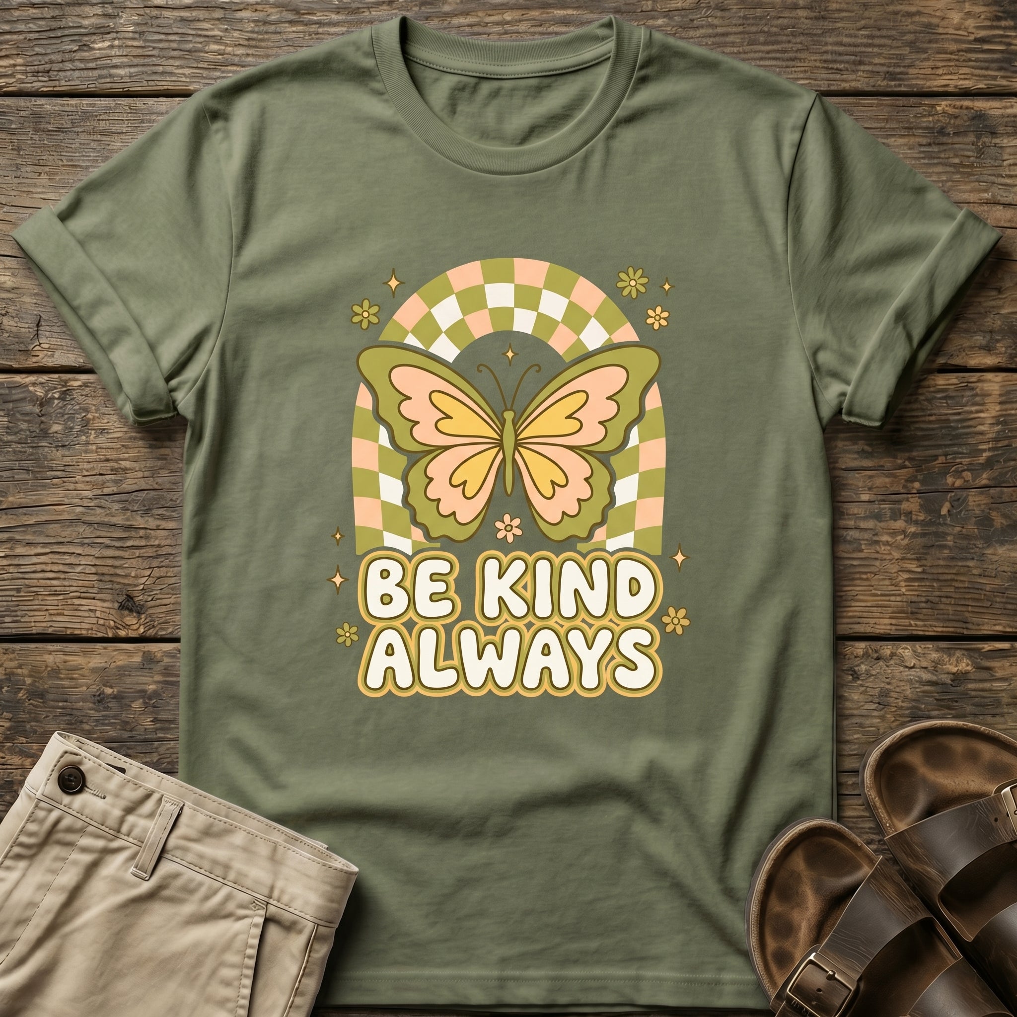 Be Kind Always Butterfly T-Shirt