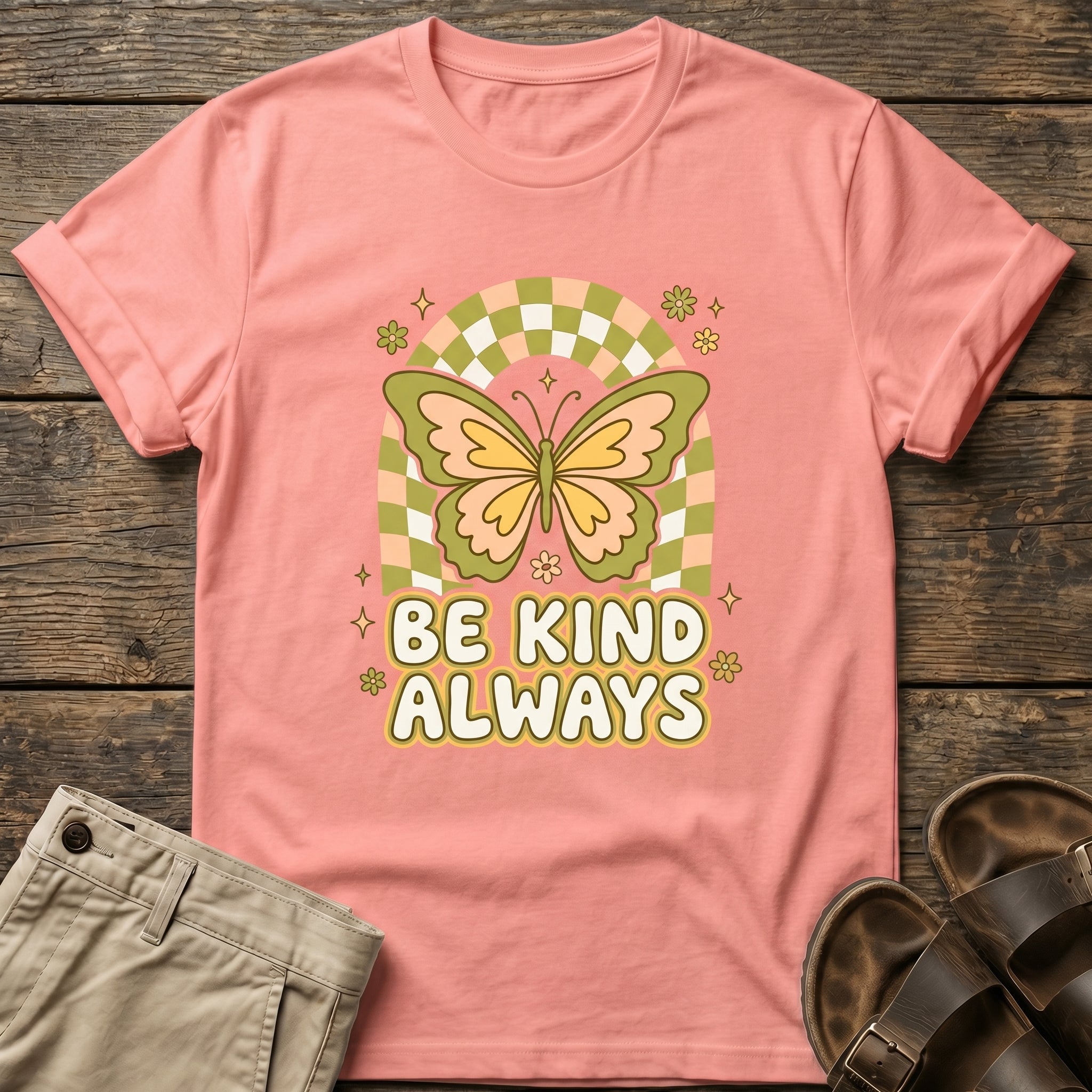 Be Kind Always Butterfly T-Shirt