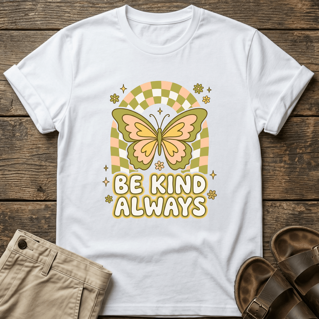 Be Kind Always Butterfly T-Shirt