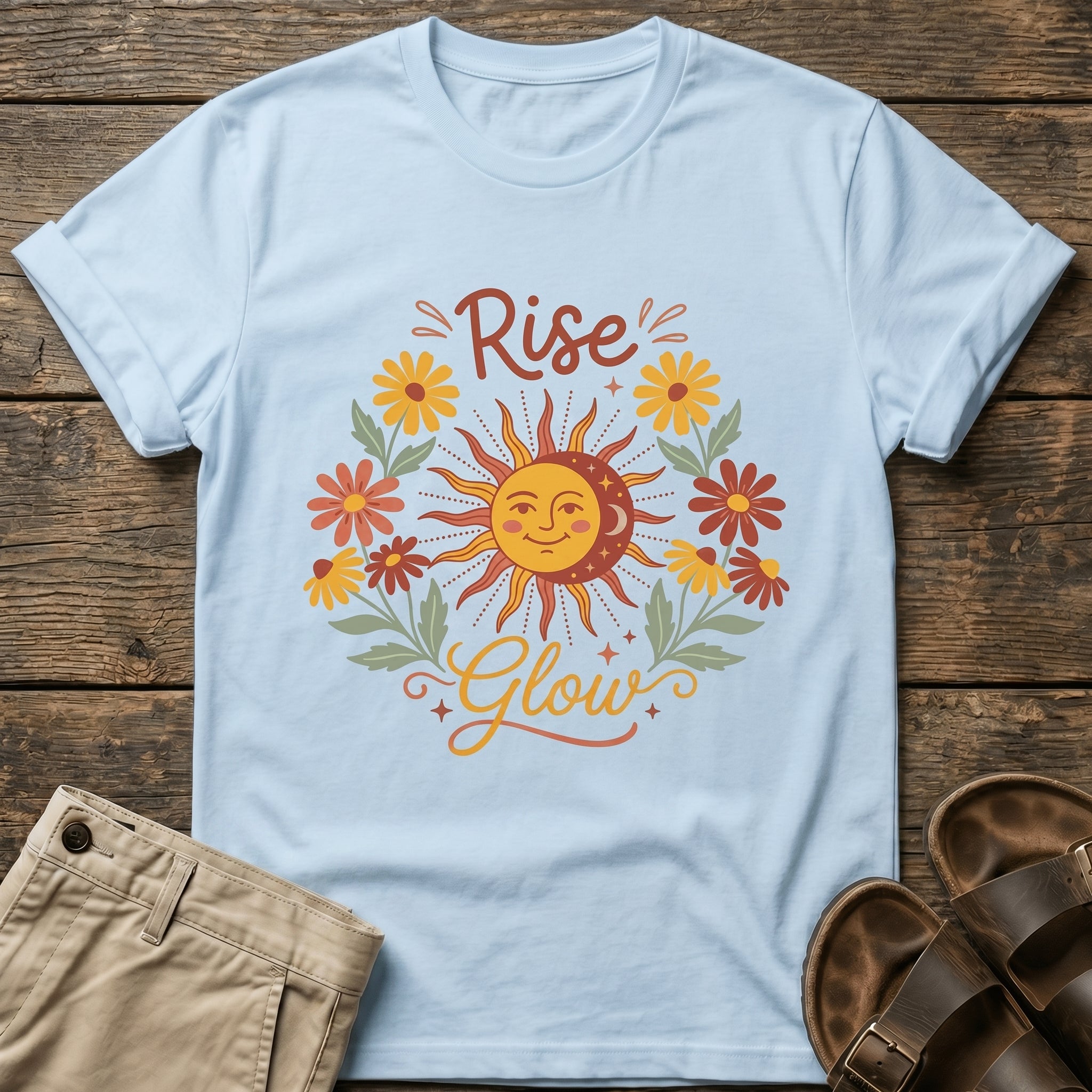 Rise & Glow Sunflower T-Shirt