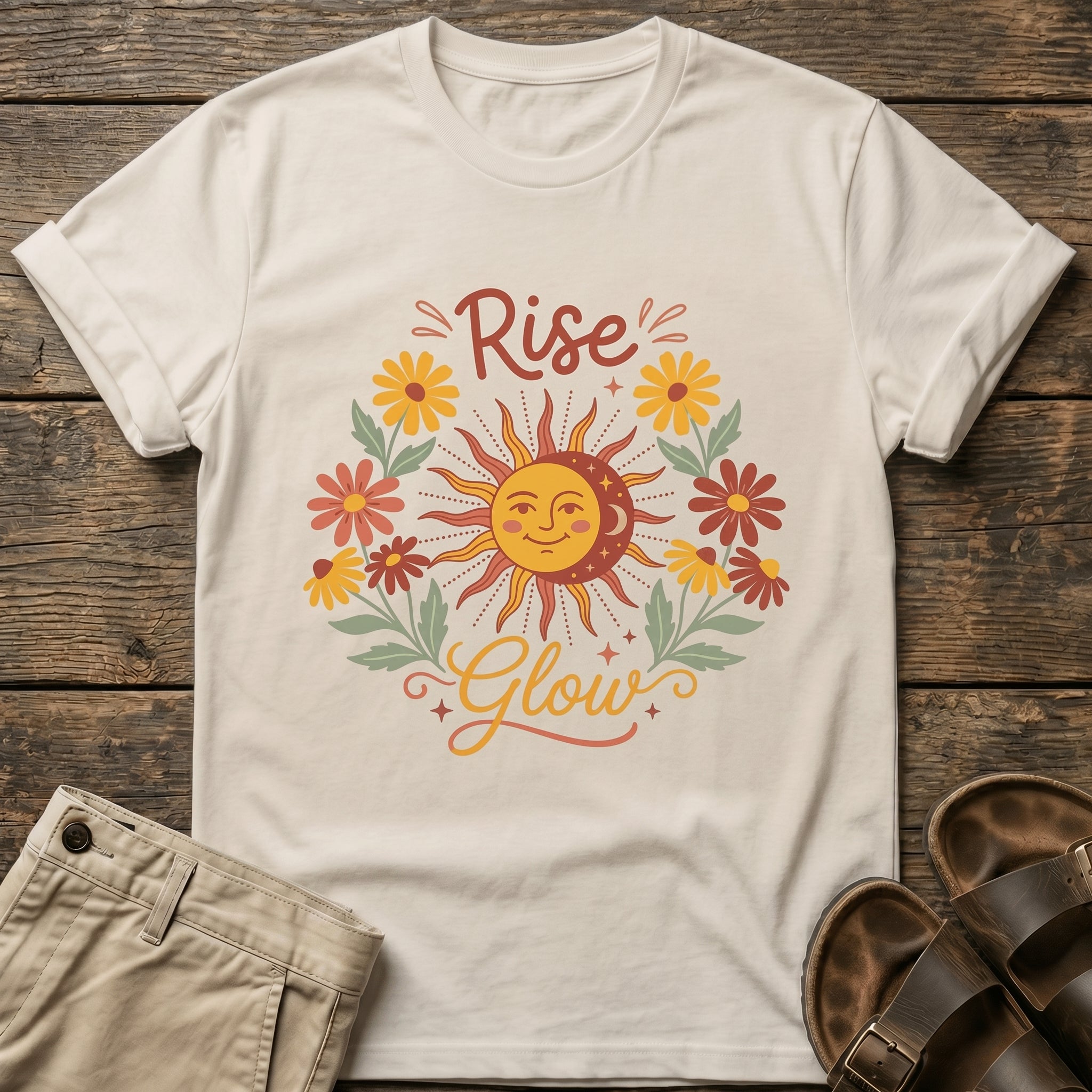 Rise & Glow Sunflower T-Shirt