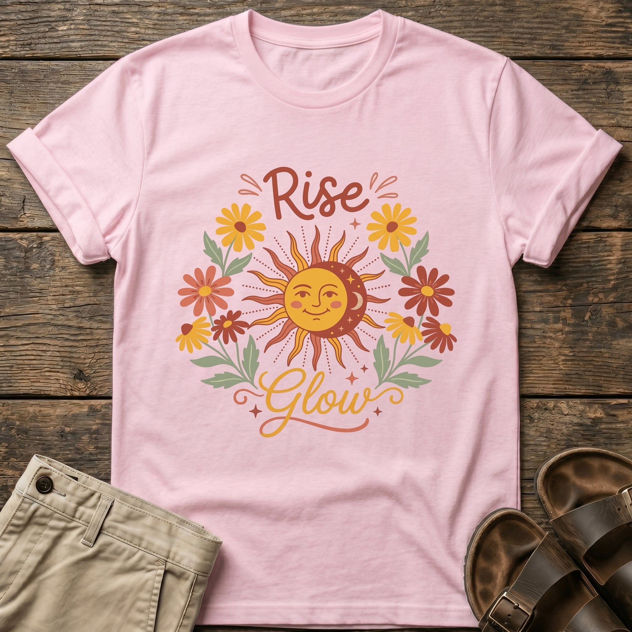 Rise & Glow Sunflower T-Shirt