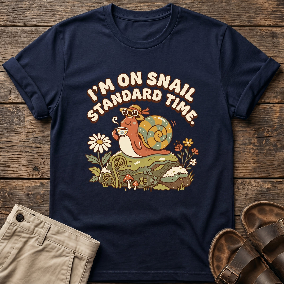 Snail Standard Time T-Shirt