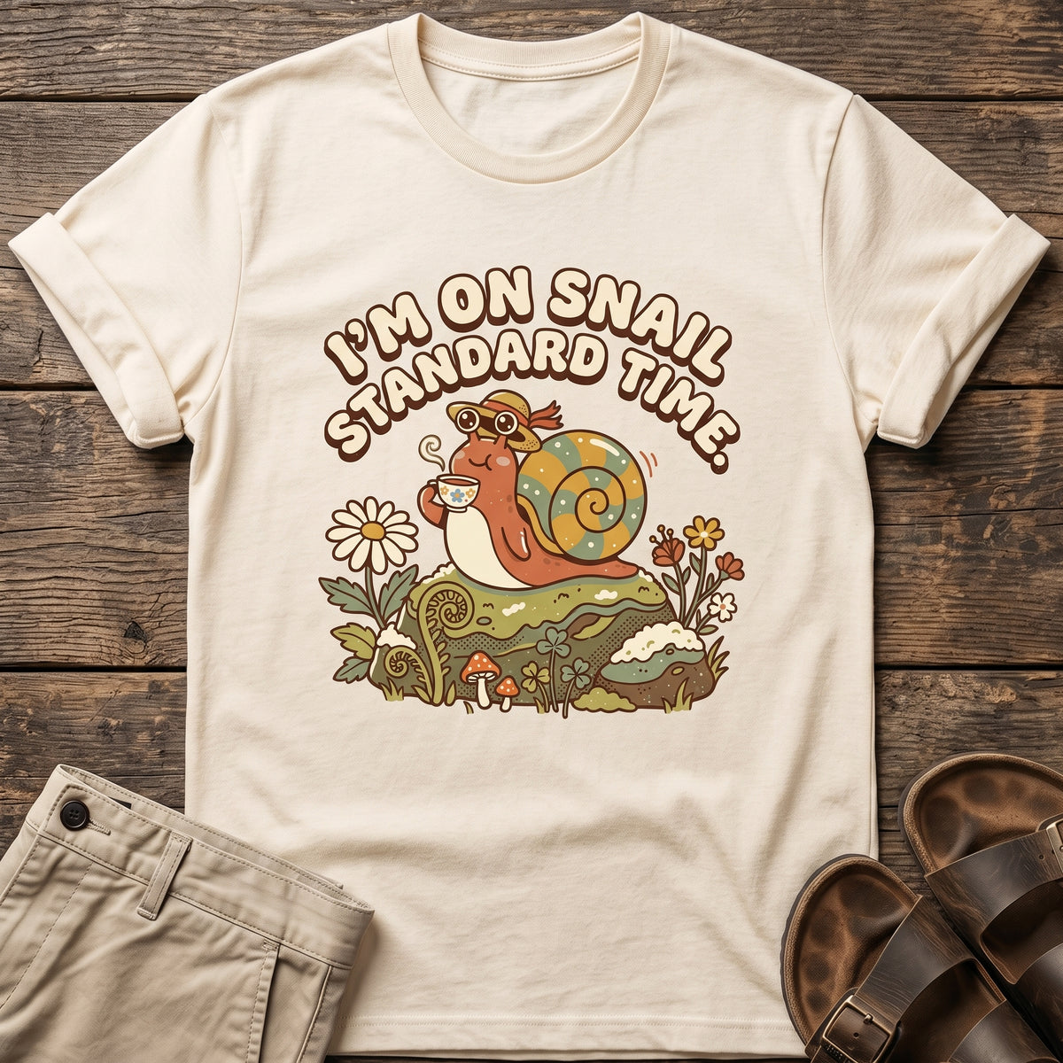 Snail Standard Time T-Shirt