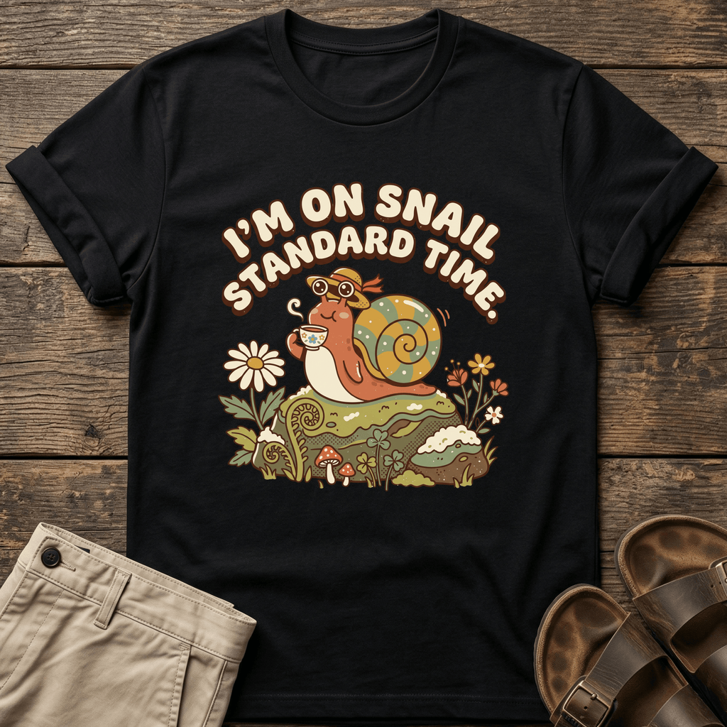 Snail Standard Time T-Shirt
