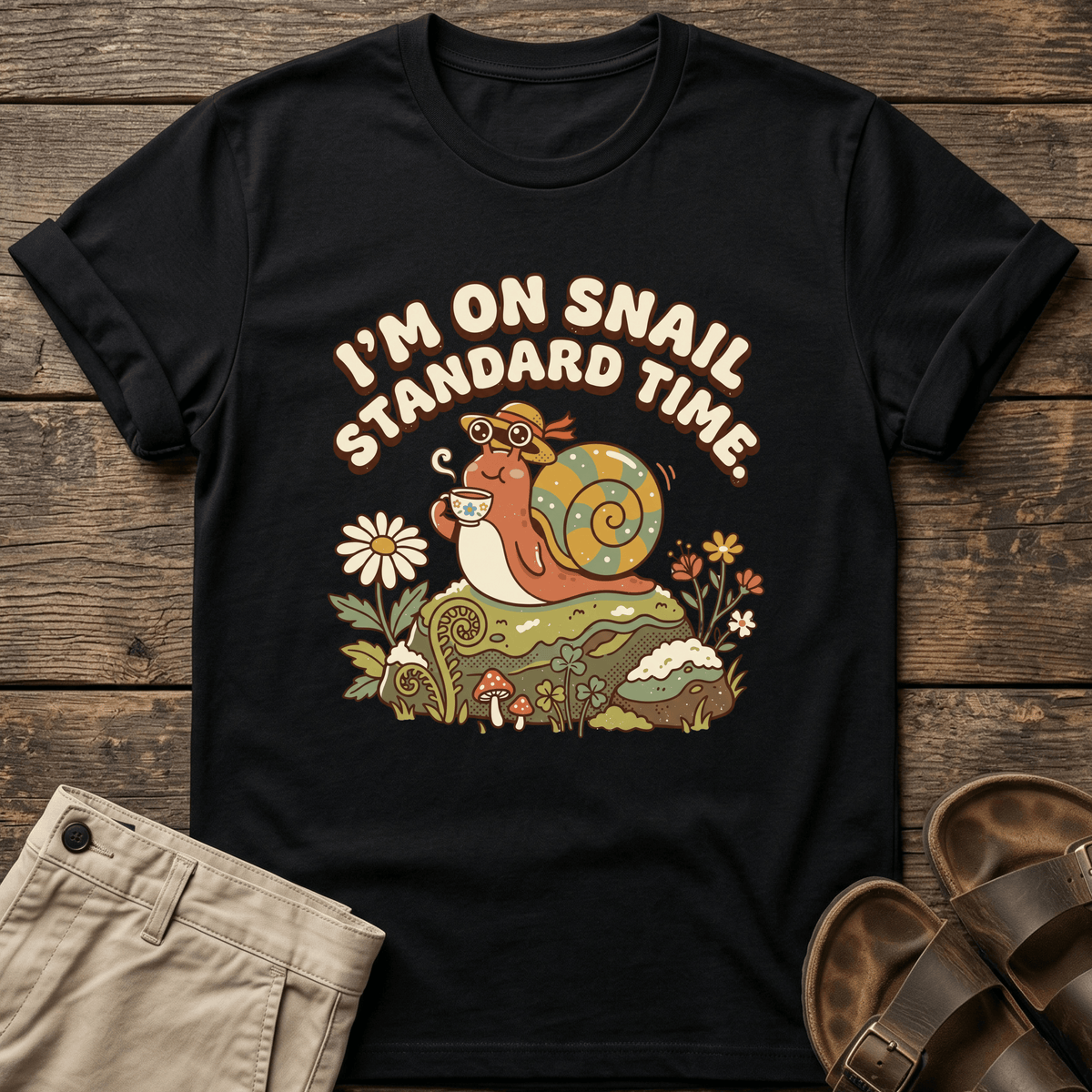 Snail Standard Time T-Shirt
