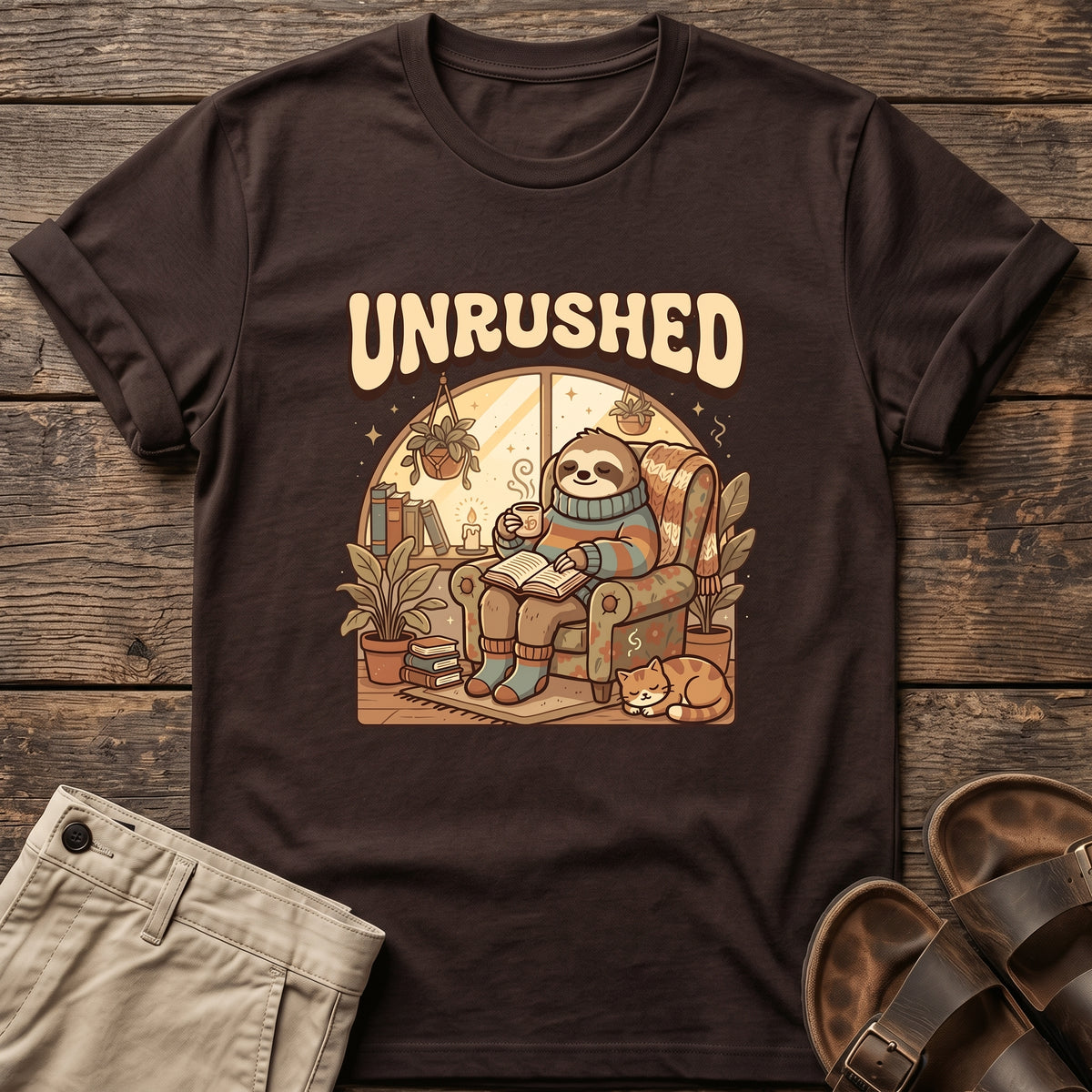 Unrushed Sloth T-Shirt