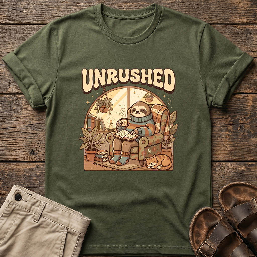 Unrushed Sloth T-Shirt