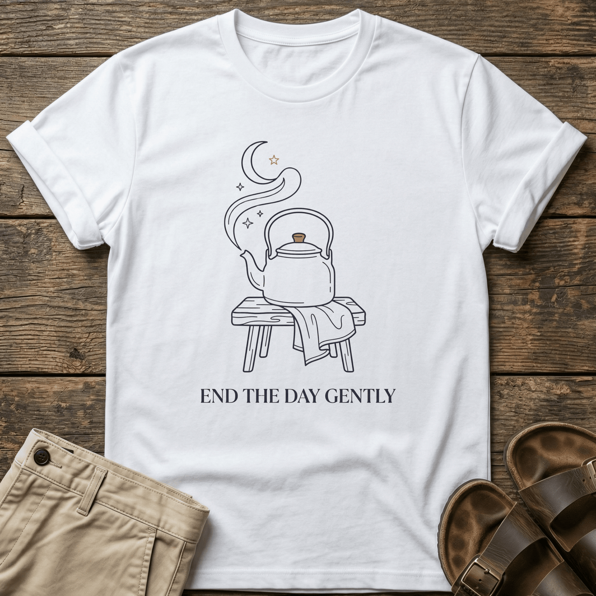 Tea Kettle Night T-Shirt