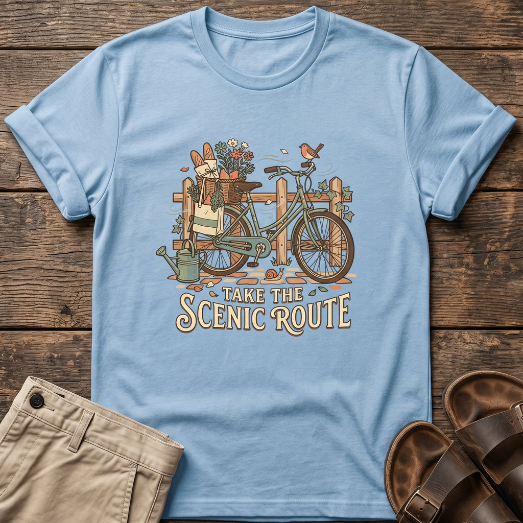Scenic Route Bike T-Shirt