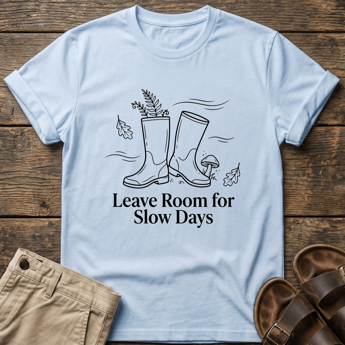 Relaxed Boots Graphic T-Shirt
