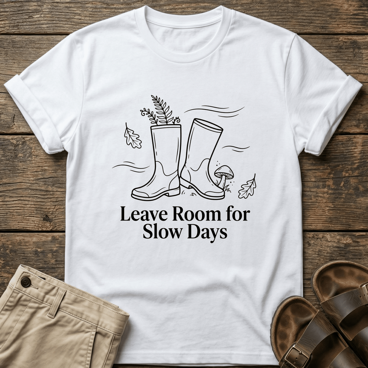 Relaxed Boots Graphic T-Shirt