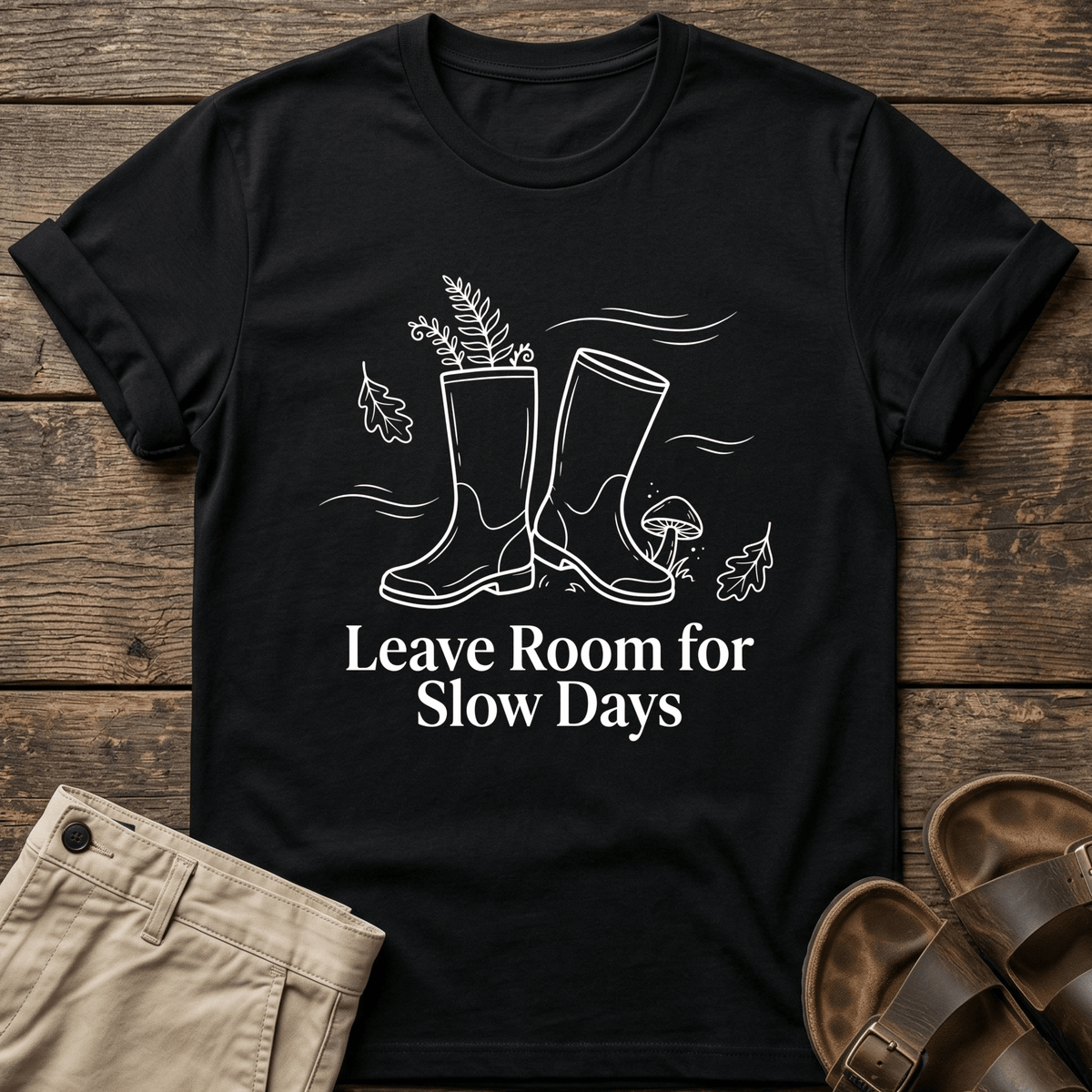 Relaxed Boots Graphic T-Shirt