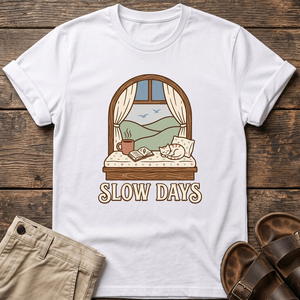 Slow Days Graphic T-Shirt
